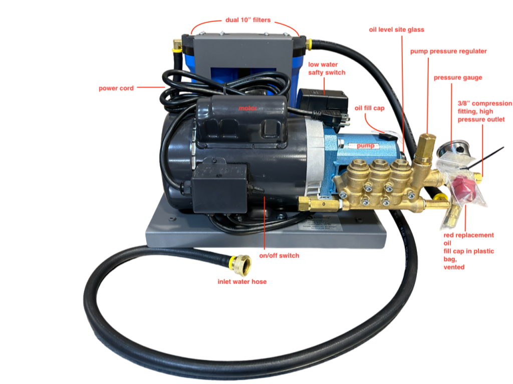 1000 PSI Direct Drive Misting Pump